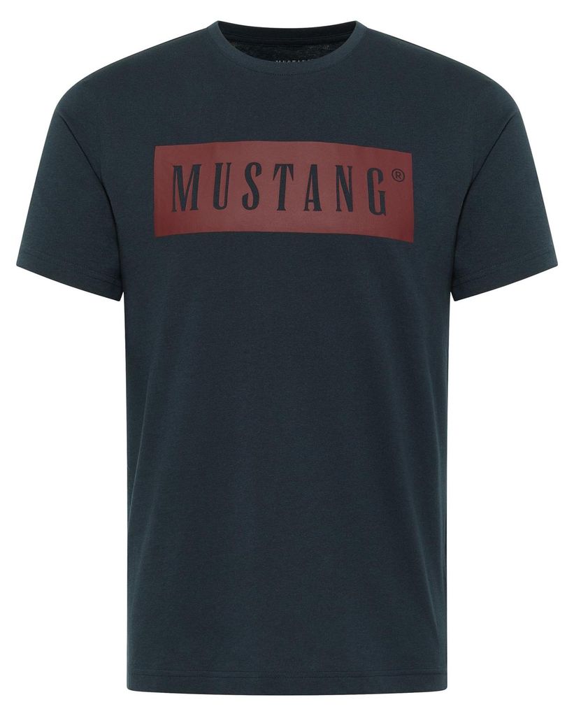 MUSTANG Herren T-Shirt Austin Rundhalsausschnitt Kurzarm Produktbild 
