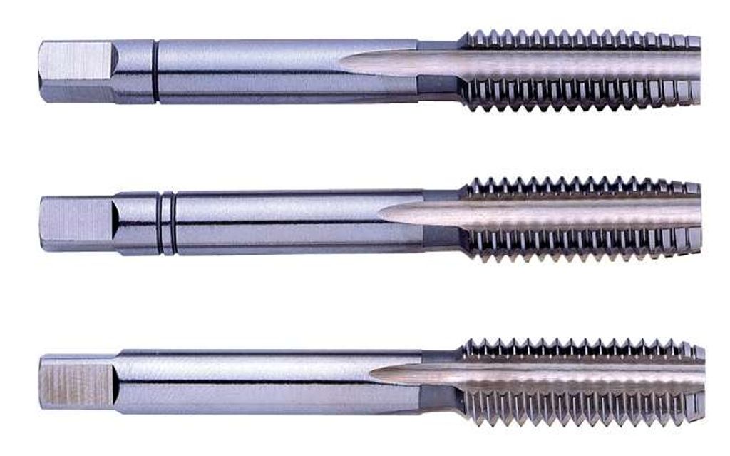 Eventus by Exact 10096 Hand tap set 3-piece metric M2.5 0.45 mm Right hand cutting DIN 352 HSS 1 Set