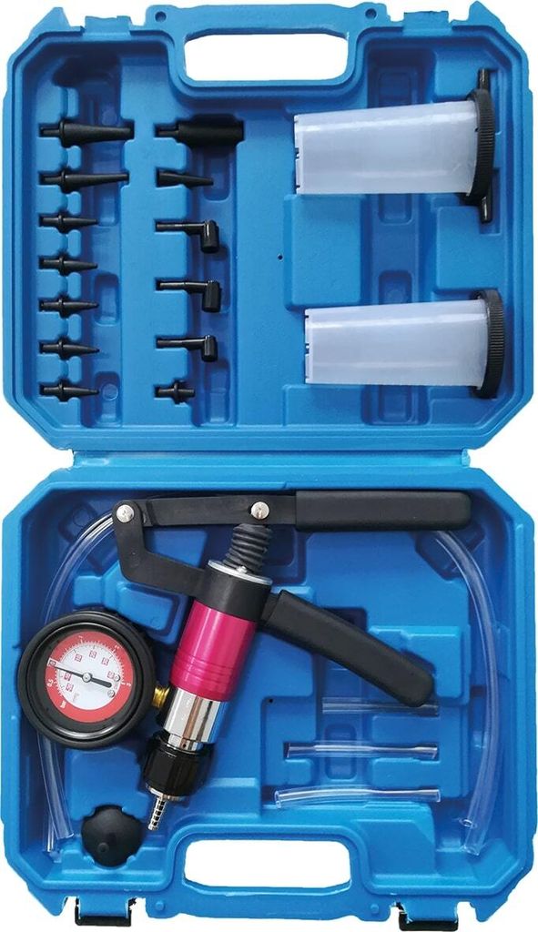 Kunzer Druck- u.Vakuumpumpe 22-teilig im Koffer 7DVP01.1