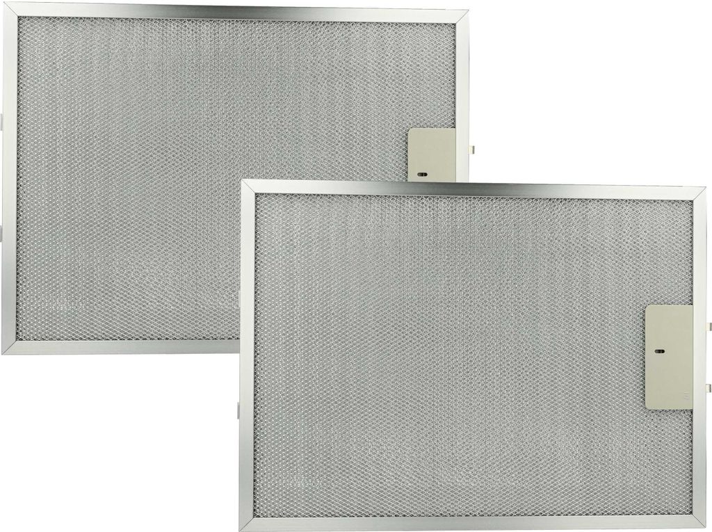 vhbw 2x Filter Metallfettfilter kompatibel mit AEG Electrolux DU 4561-M 94212255700 Dunstabzugshaube - 38 x 28,3 x 0,9 cm, Metall