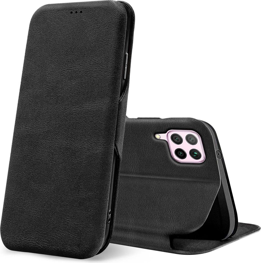 Shell Flip Case für Huawei P40 Lite Hülle Book Cover Handy Produktbild 