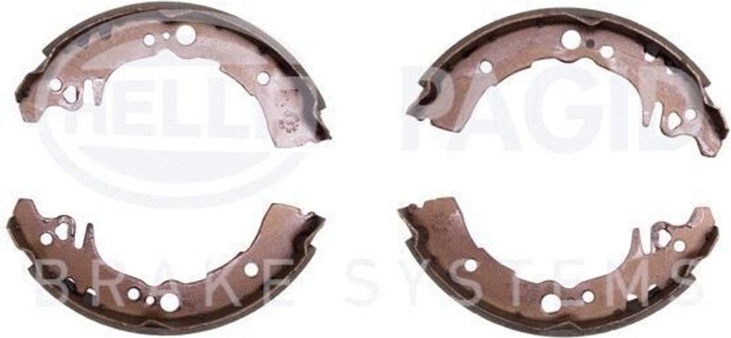 HELLA Bremsbackensatz Trommelbremse für AUDI 100 Avant (44, 44Q, C3) 180mm 8DB 355 002-591