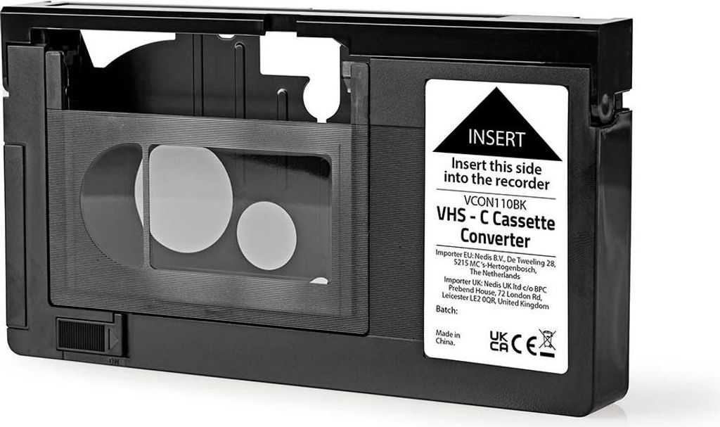 VHS převodník | Převod: VHS-C na VHS | Plug and play | Obrázek produktu 