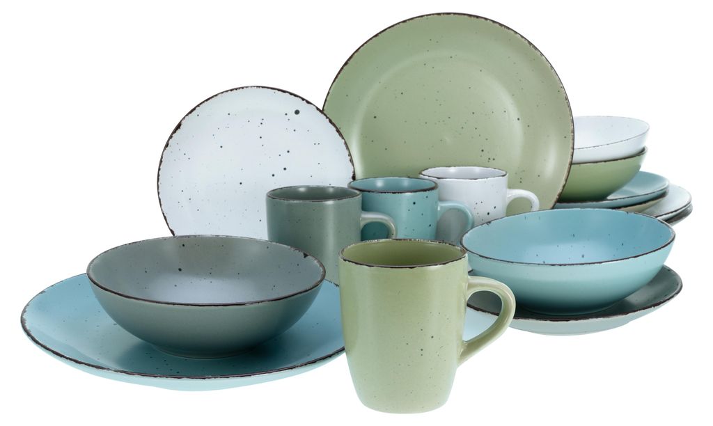 CreaTable, 22234, Fashion Bunt, Kombiservice 16-tlg, Produktbild 