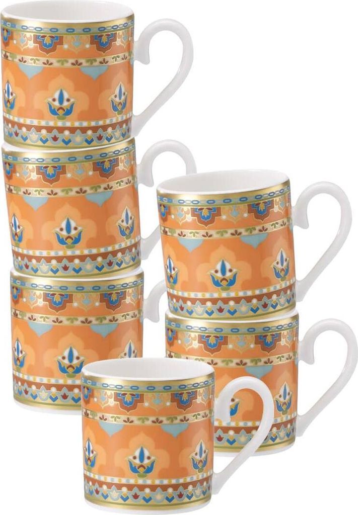 Villeroy & Boch Samarkand Mandarin Espressotasse 50 ml 6er Produktbild 