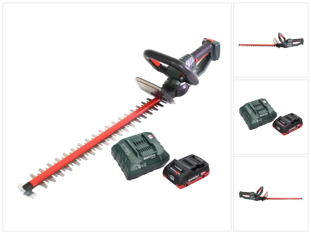 Taille-haie sur batterie Metabo 53cm pack complet 18V LTX 55 kit