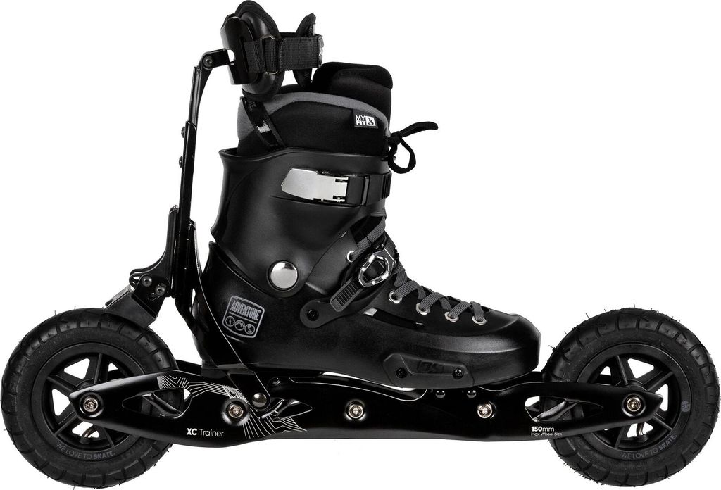 Powerslide Nordic Skates - Inline Skate XC Trainer 150 für Nordic Skating - Off-Road-Skates für Damen und Herren - Cross Skates in Gr. 37-47