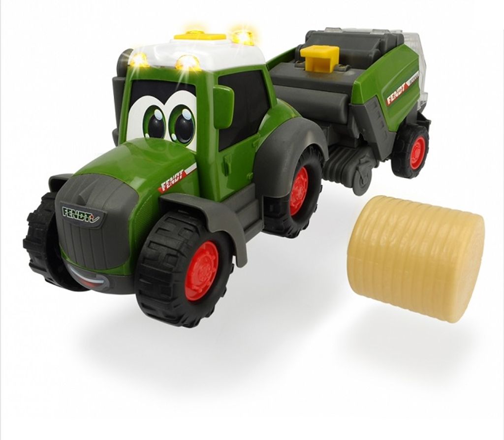 Dickie Toys 193367 Happy Fendt Traktor Trecker Bauernhof Spielzeug Größe 25 cm 