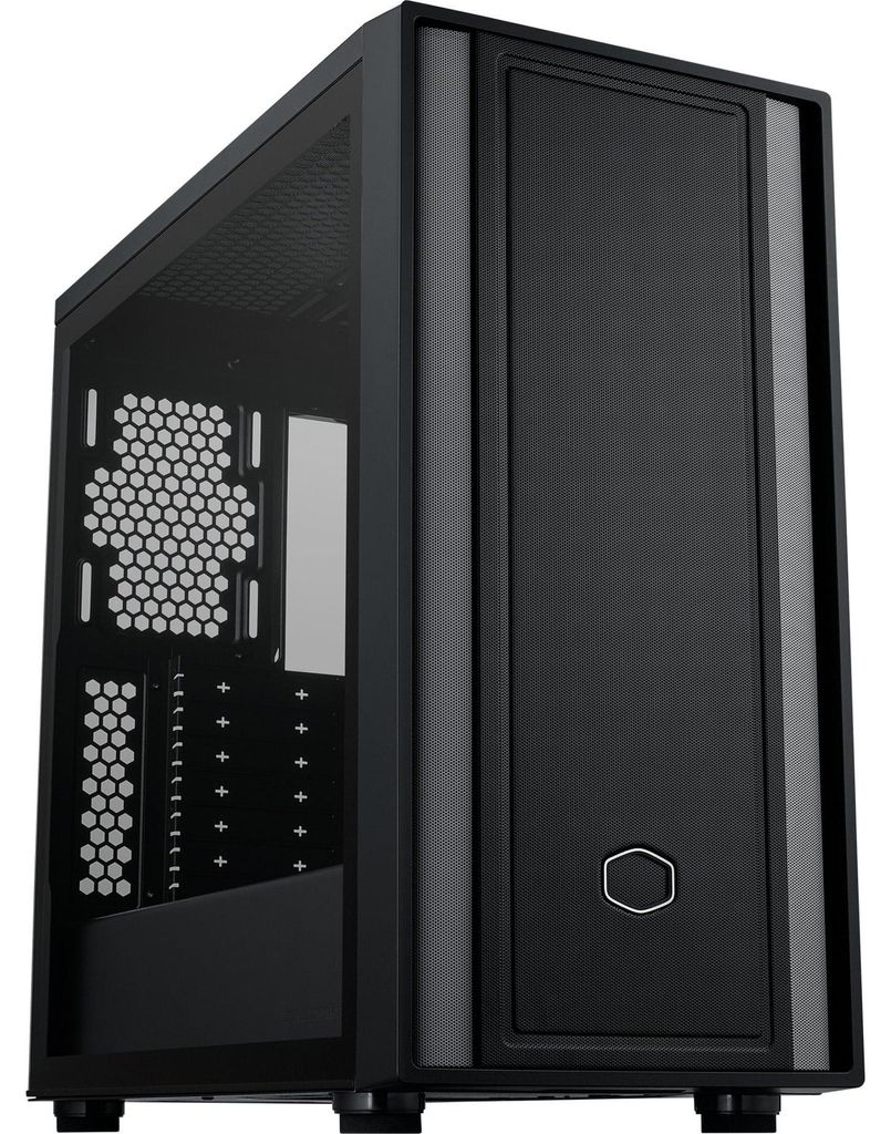 Cooler Master MasterBox 600 Lite, Tower-Gehäuse, (Tempered Glass)