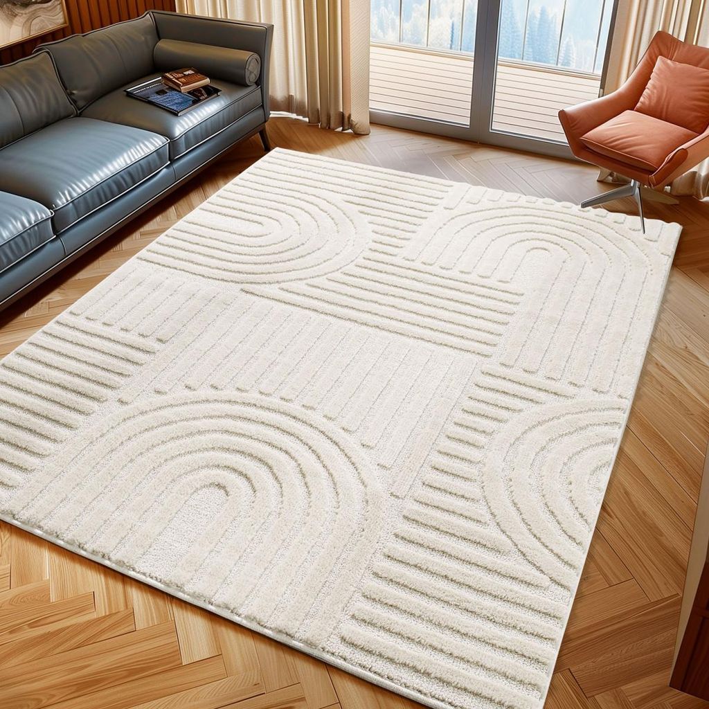 120x170 cm Tapis Piece Art 1121 Crème Image du produit 