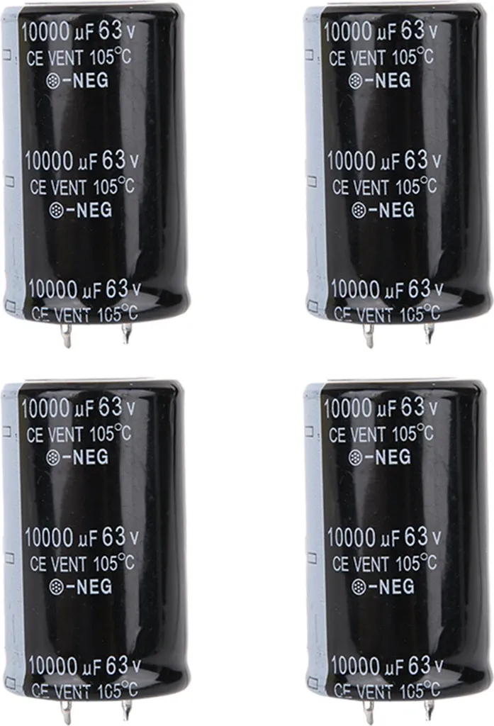 Condensateur électrolytique 63V 10000uF 30x50mm pour filtre audio Hi-Fi