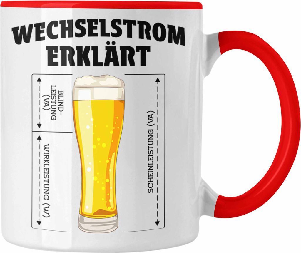Trendation - Elektriker Geschenke für Männer Tasse Geschenk Produktbild 