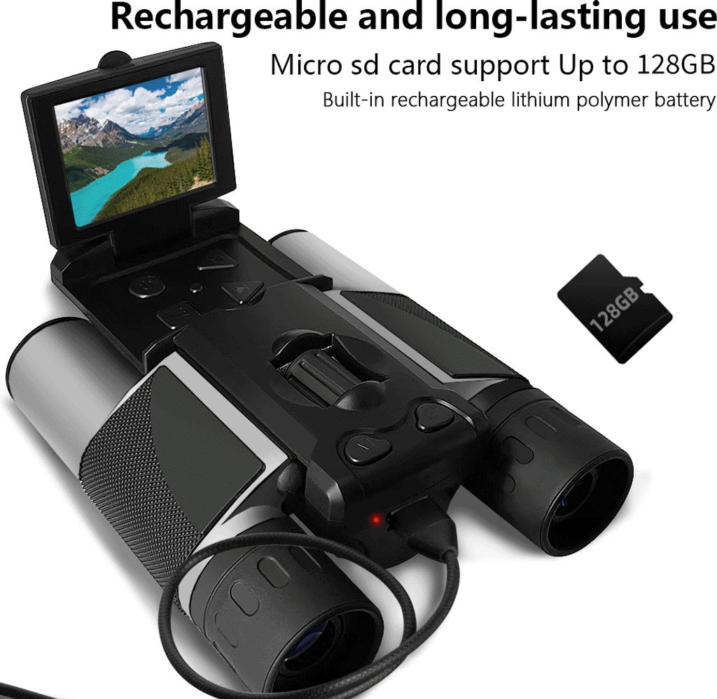 Dalekohled, digitální fotoaparát, dalekohled pro pozorování Obrázek produktu 9