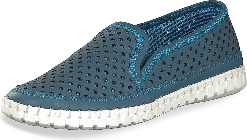 Gemini Damen Slipper blau Größe 42
