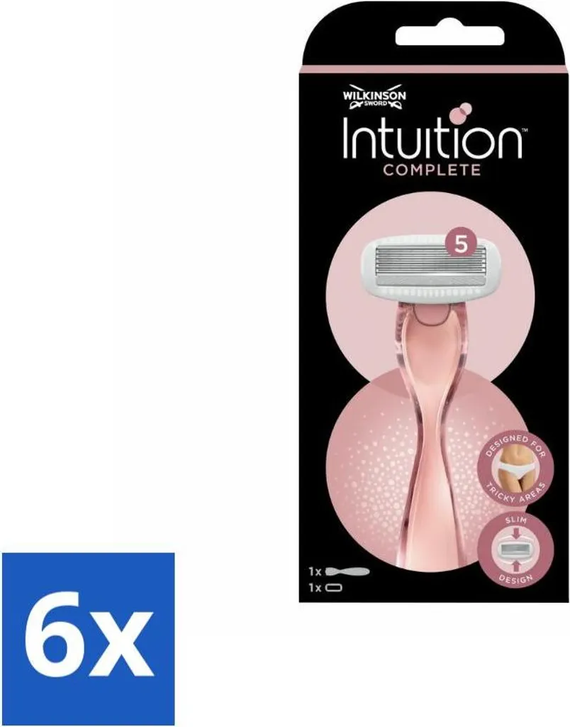 Wilkinson Intuition Complete Rasoio con Gel all'Acido Ialuronico