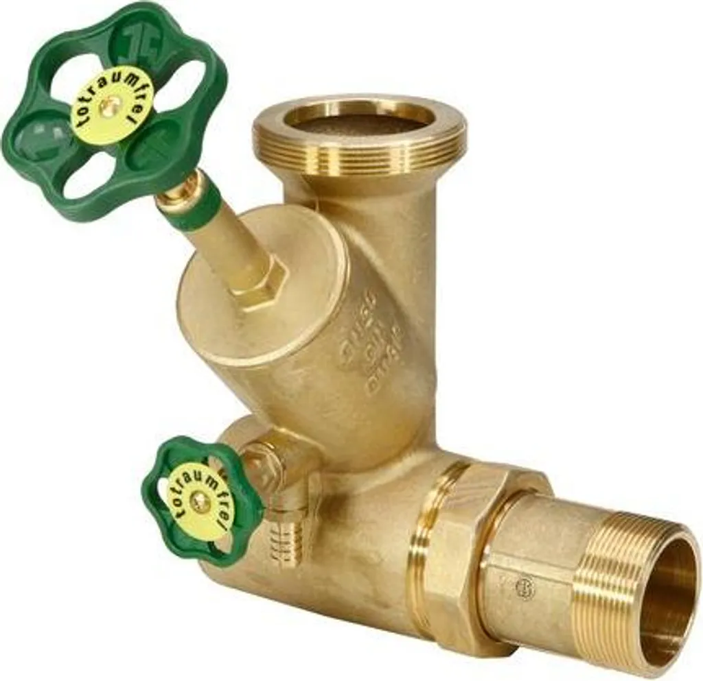 Vanne T-Valve KFR DN50 Haute Résistance avec Entrée 2p et Filetage 2 3/4