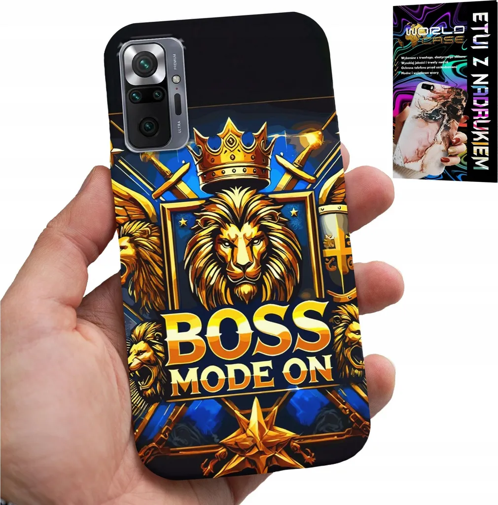 Custodia Leone Boss Xiaomi Note 10 Pro con Lamina: Eleganza e Forza