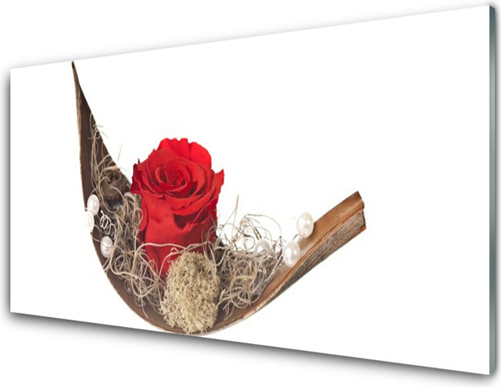 Acrylglasbilder 100x50 Wandbild Druck Rose Pflanzen Produktbild 