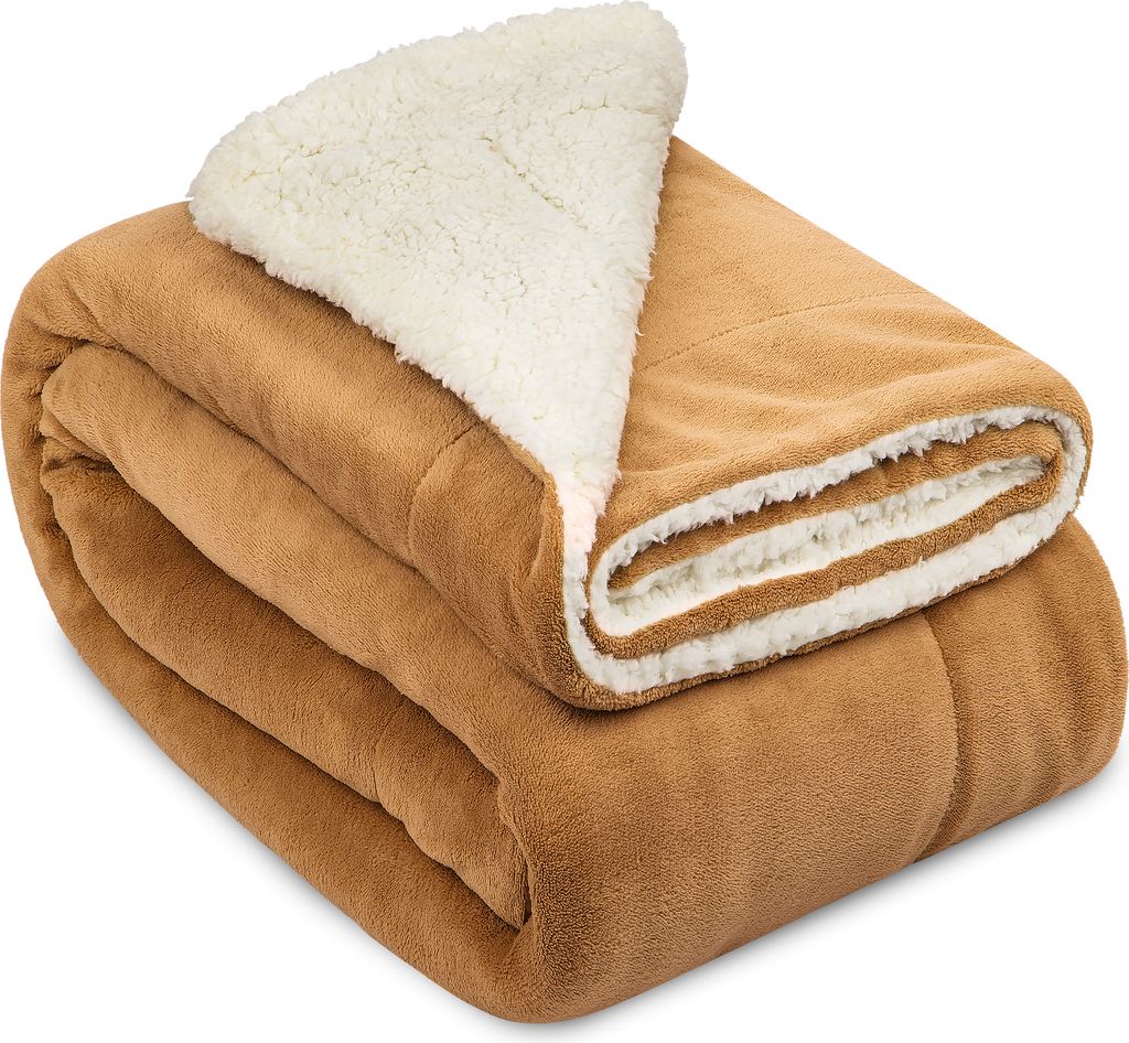 Beautissu Sherpa Decke Alina