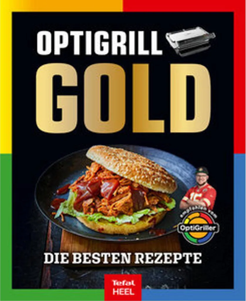 Livre OPTIgrill GOLD : Idées Repas Rapides et Sains pour toute la Famille
