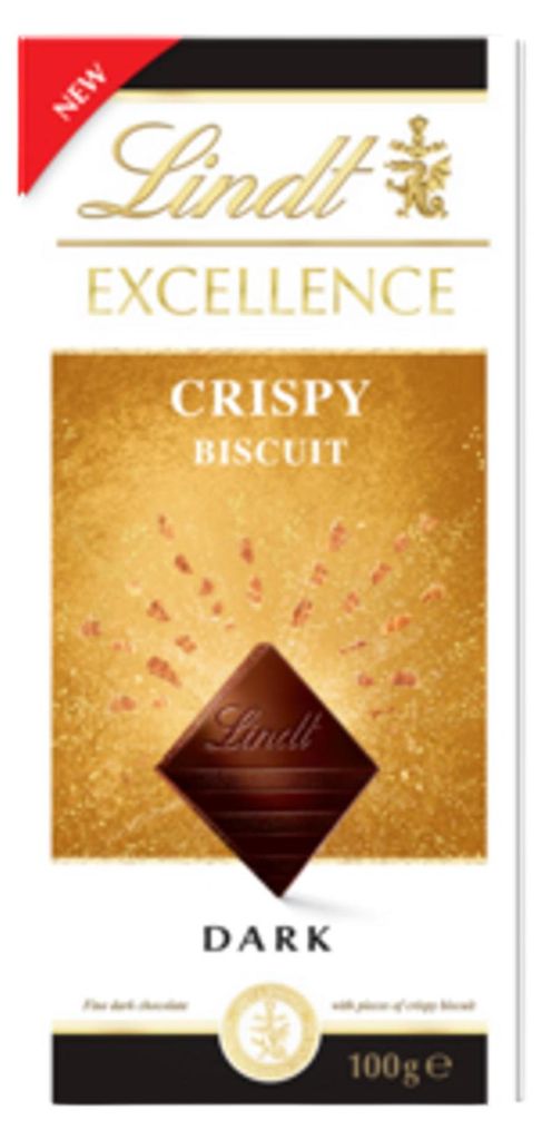 EXCELLENCE Tmavé křupavé sušenky 100g Obrázek produktu 