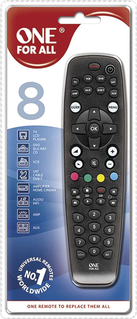 Univerzální dálkový ovladač OFA Basic 8