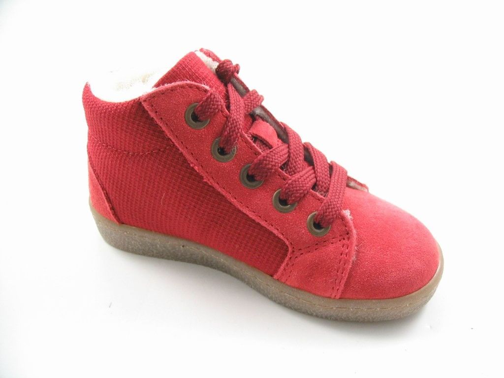PRIMIGI Kinder Lauflernschuhe gefüttert rot Gr. 24