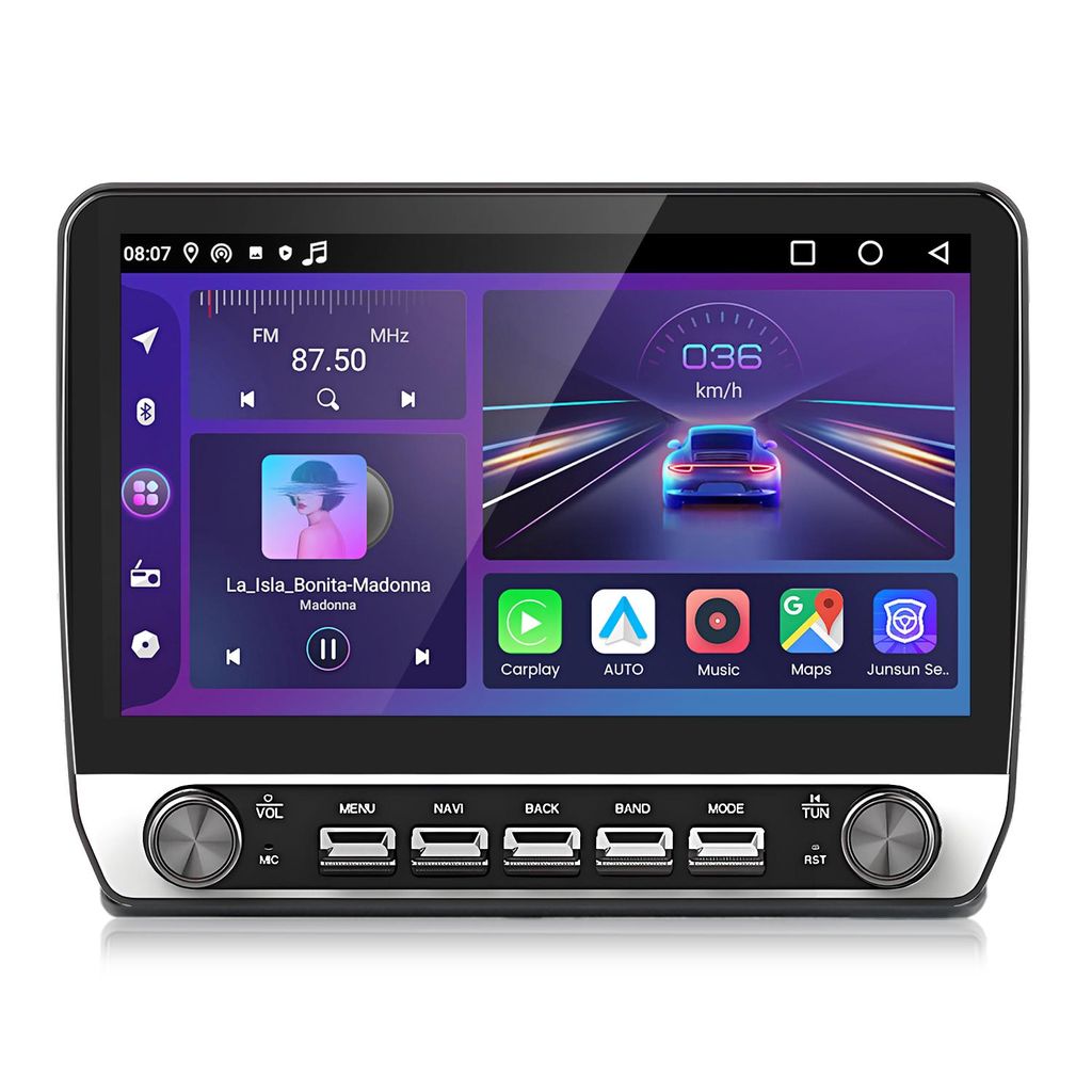 10.1 Zoll 6+128G Carplay Autoradio für Fiat Ducato 2006-2013 Citroen Jumper Peugeot WiFi DAB SWC BT 1280*720 Android13 GPS 4G SIM 8Kern 2DIN DAB+FM