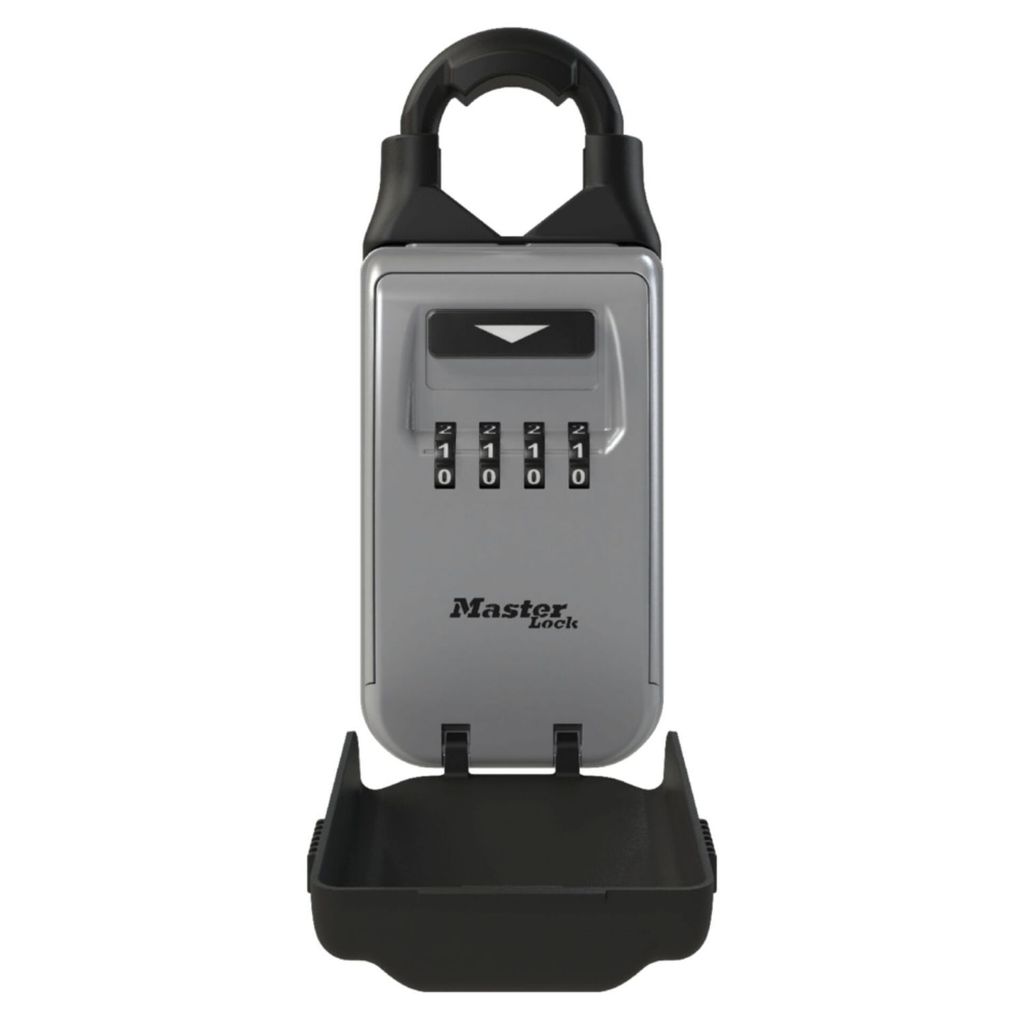 Master Lock 5420EURD Select Access Schlüsseltresor mit beleuchtetem Zahlenschloss und Bügelhalterung