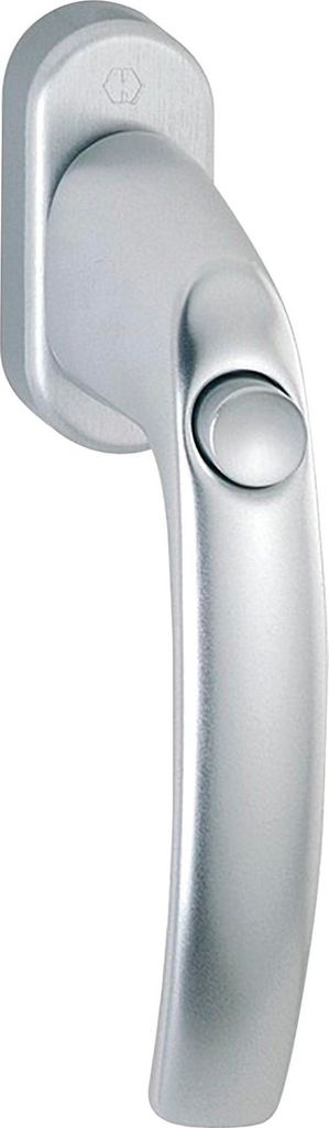 HOPPE Fenstergriff ATLANTA mit Druckknopf, Aluminium silber Produktbild 