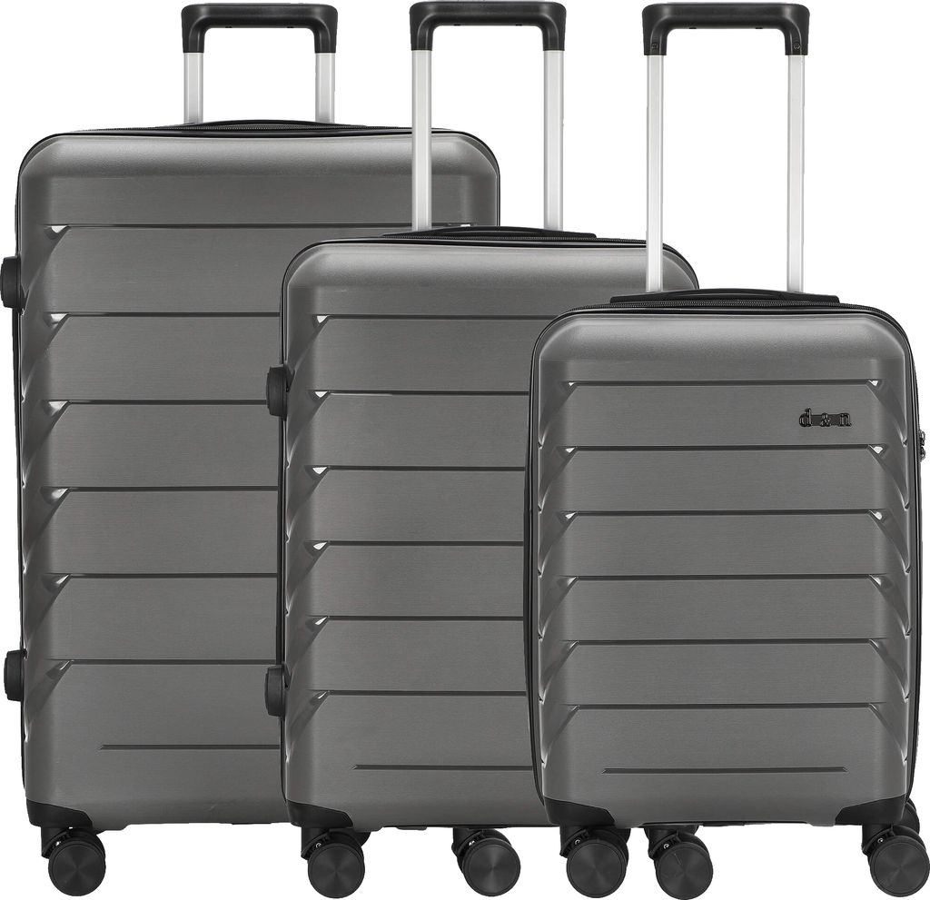 d&n Travel Line 4100 4 Rollen Kofferset 3-teilig