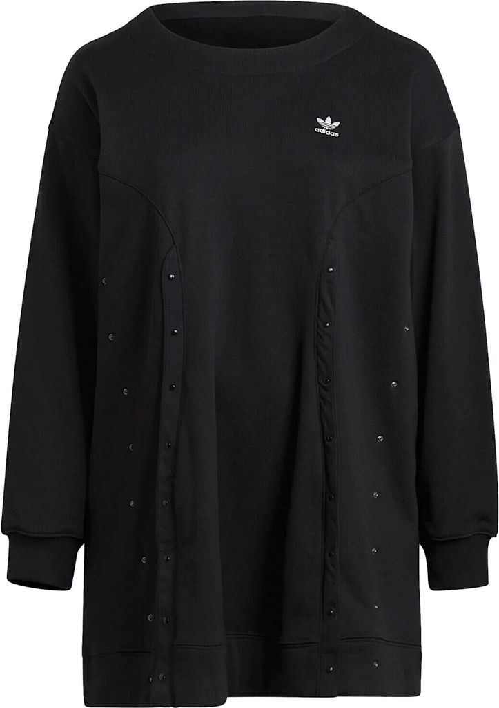 adidas Damen Sweater Dress Gr.3X (Plus Size) schwarz Produktbild 