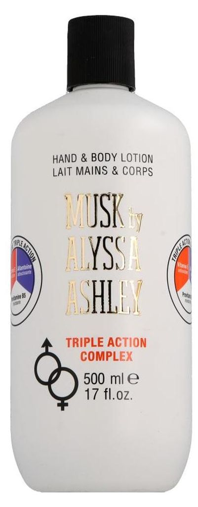 Alyssa Ashley Musk Hand & Bodylotion 500 ml Produktbild 