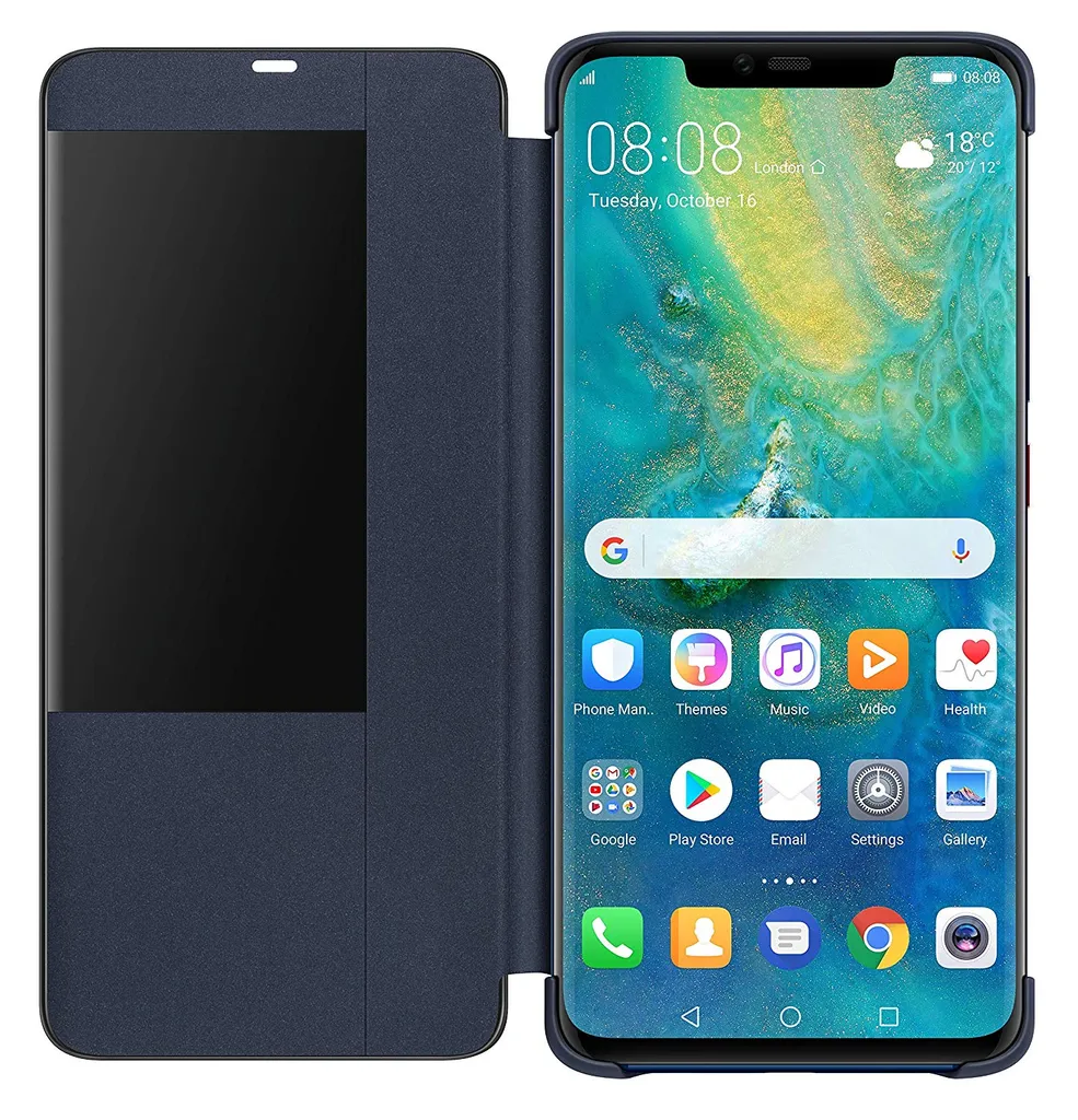 Protège écran Huawei 51992624 étui anti rayure bleu 6.39"