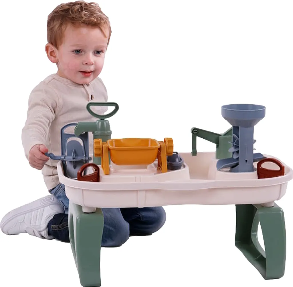 Table d'Activité Eau et Sable Cavallino avec Couvercle et Kit Accessoires - 6