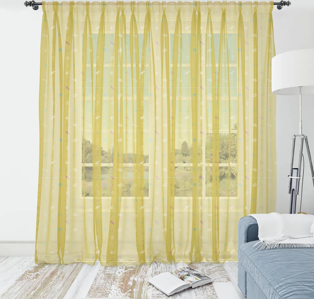 Arazzo ABAKUHAUS Conchiglie Capesante - Arredo Soggiorno Raso 220x274cm