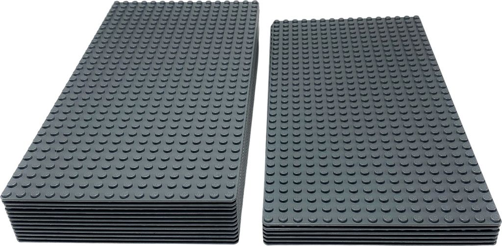 LEGO® 16x32 Panneaux de base Gris foncé Constructible d'un Image du produit 