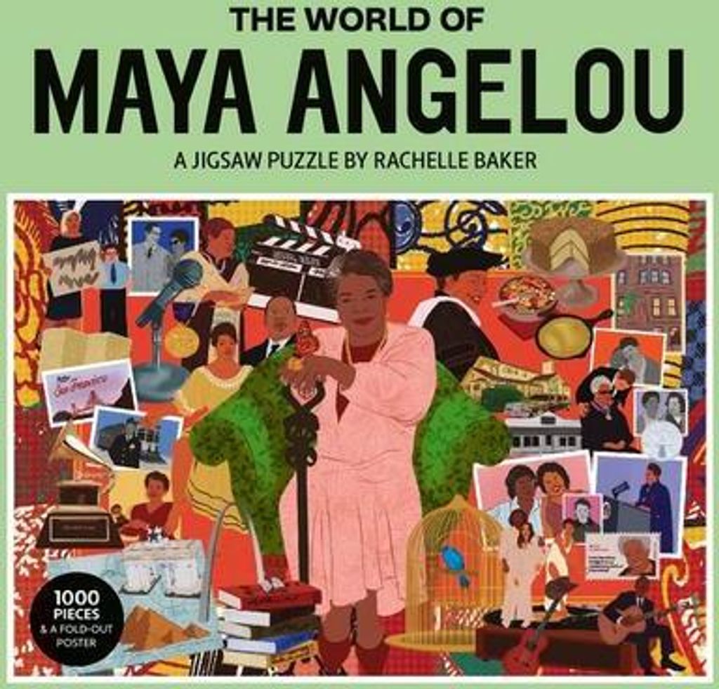 The World of Maya Angelou 1000 Piece Puzzle Obrázok produktu 