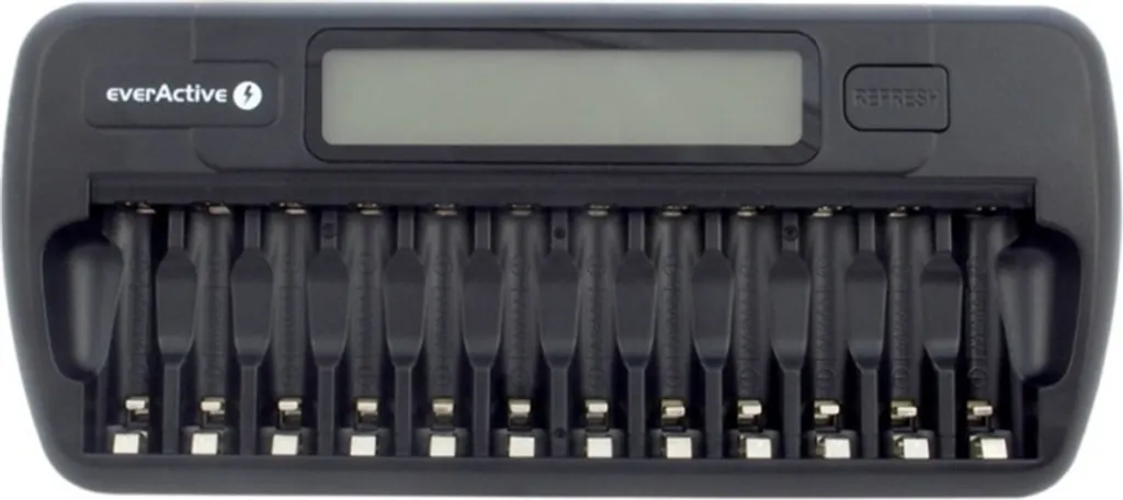 Chargeur de Piles Multiples EverActive NC-1200 pour Matériel Photo et Jouet
