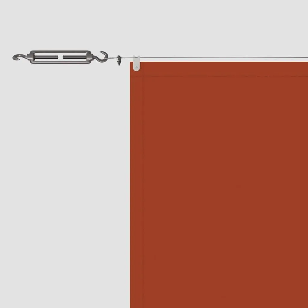 Tenda da Sole Verticale Terracotta 140x800 cm Oxford | Stile vidaXL - 4
