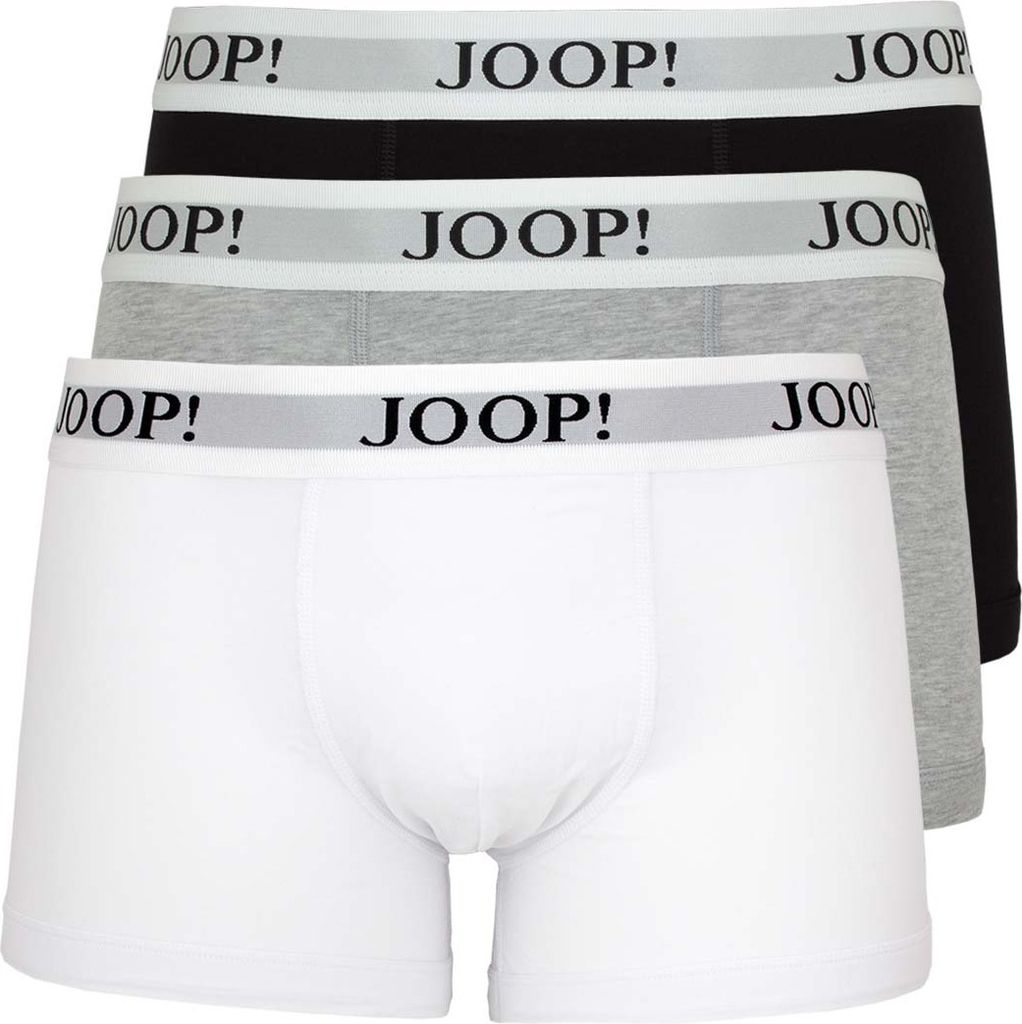 JOOP! 17 JB-3-Pack-Boxer Co/EL  970 Weiß Grau Schwarz XXL Produktbild 