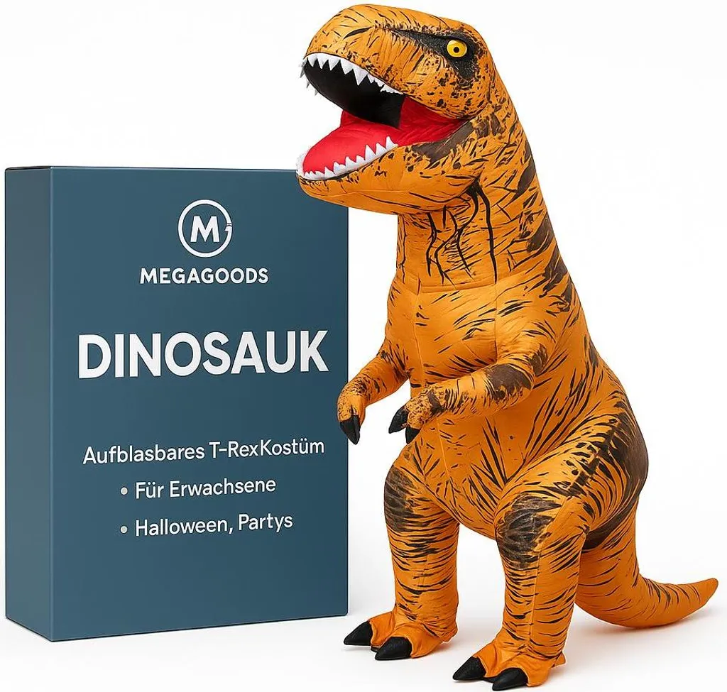 Costume de dinosaure gonflable adulte pour Halloween et Soirée à Thème