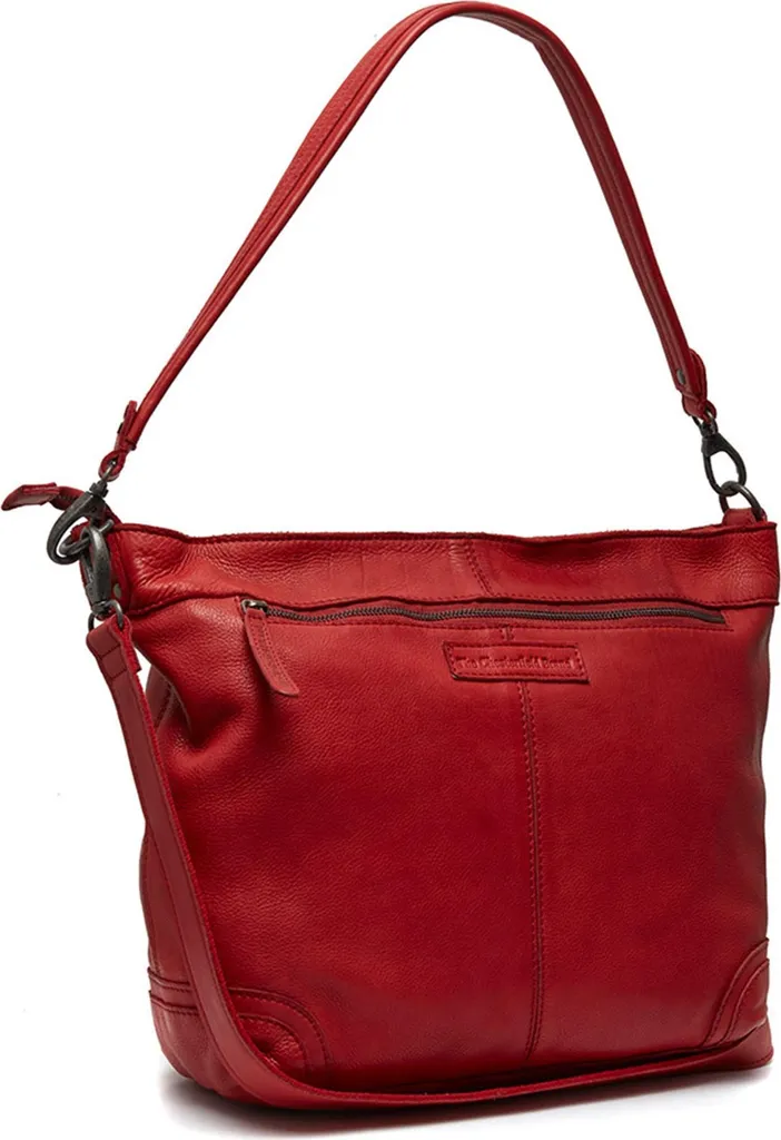 Borsa Viaggio Pelle Rossa Bolivia Hobo Large - Shopper Chesterfield