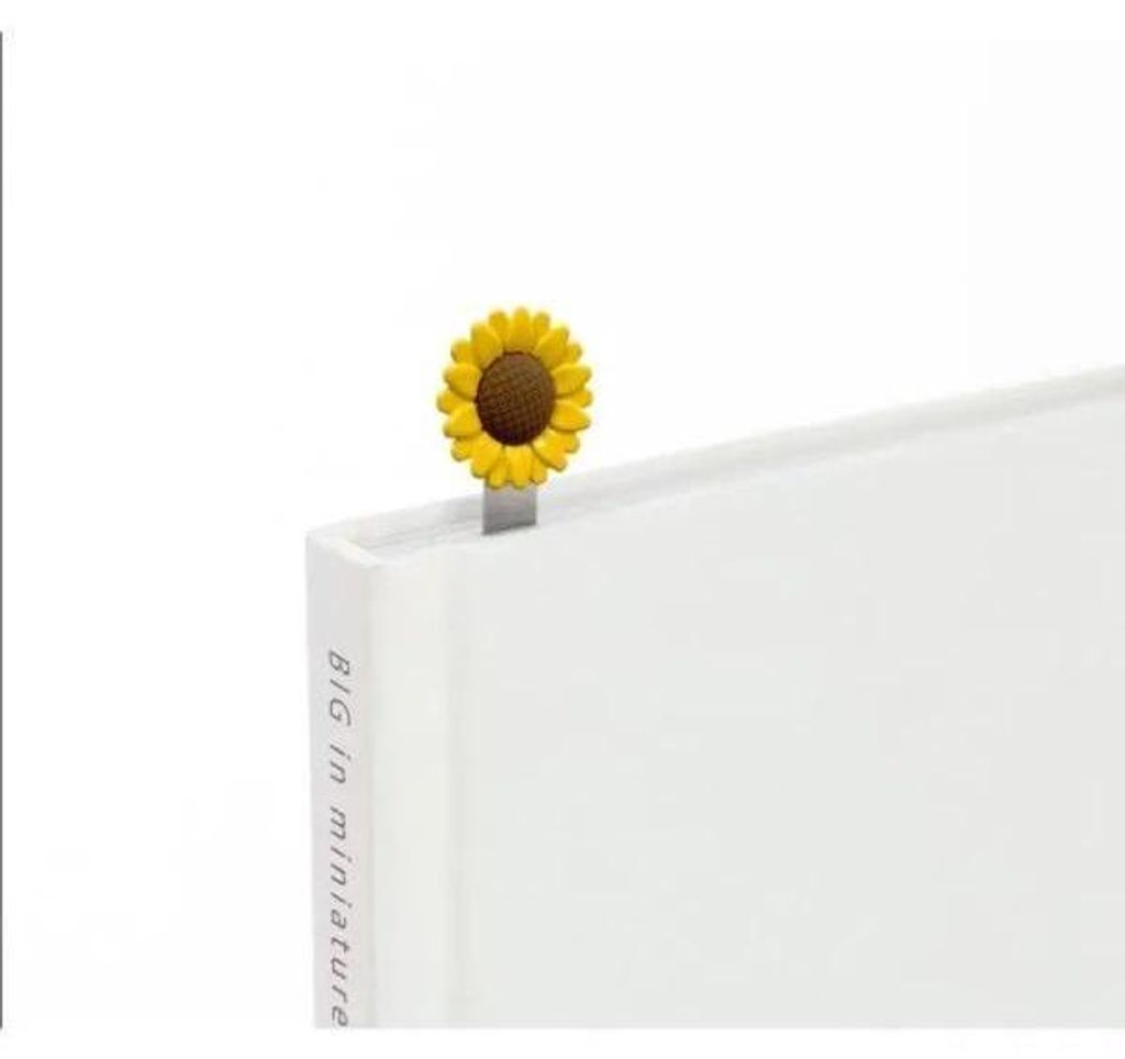 Segnalibro a forma di girasole - Metalmorphose Immagine del prodotto 