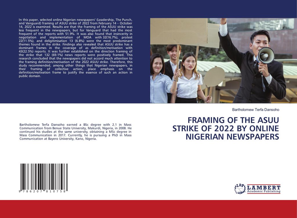Framing Of The Asuu Strike Of 2022 By Online Nigerian Newspapers
