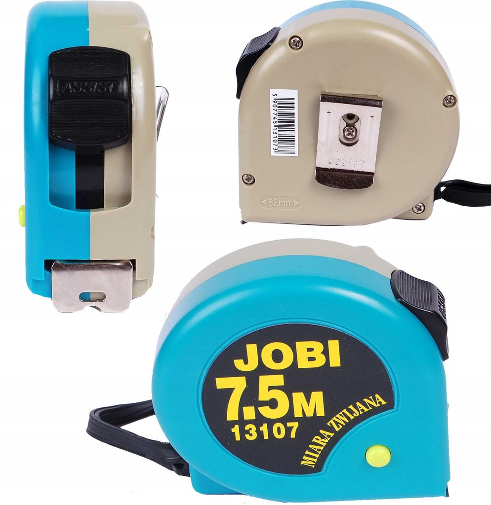Rollbandmaß 7,5M, 25MM BREITE JOBIPROFI