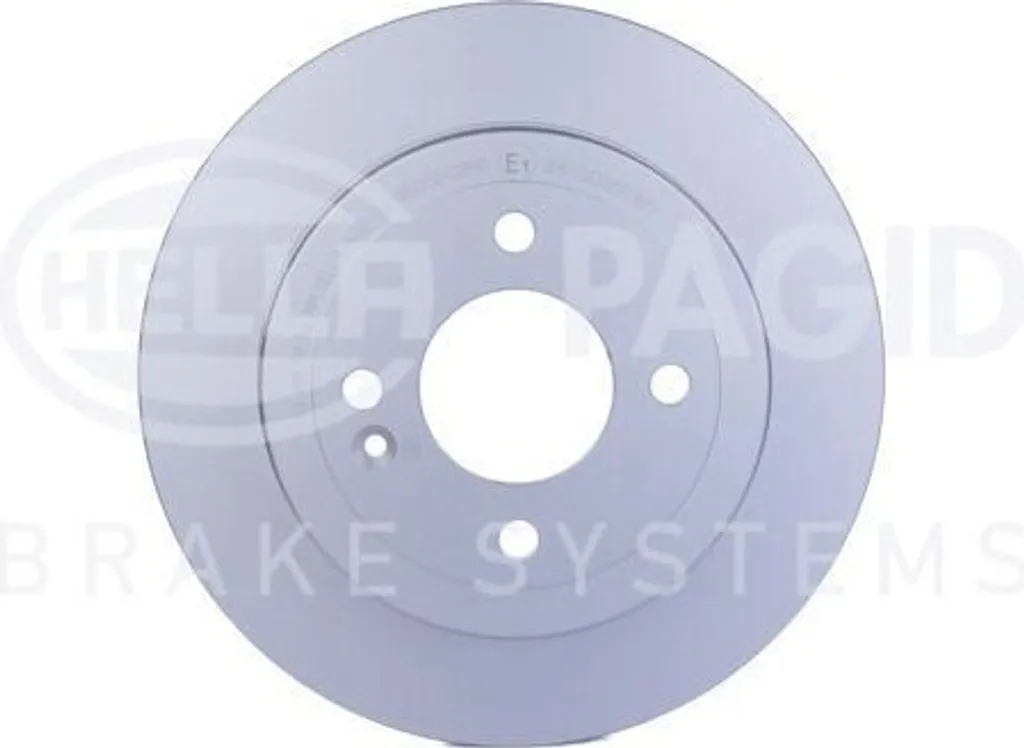 Disque de frein arrière plein pour Hyundai i20 et Kia Rio berline