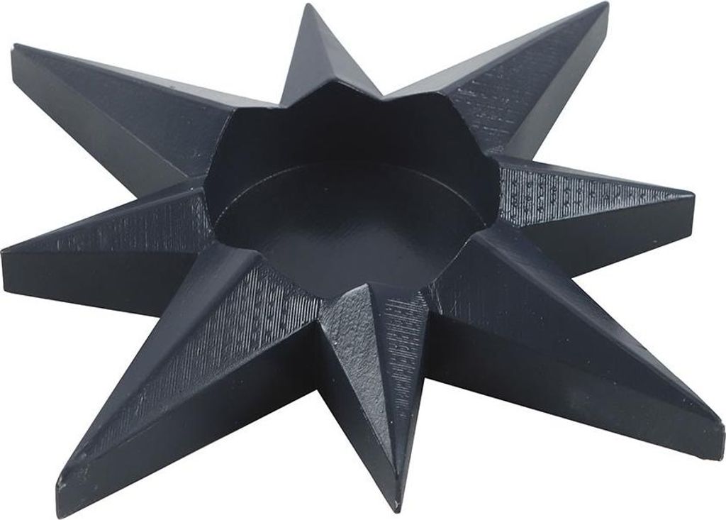 Something Different - Teelichthalter, Stern SD10271 (Einheitsgröße) (Marine)