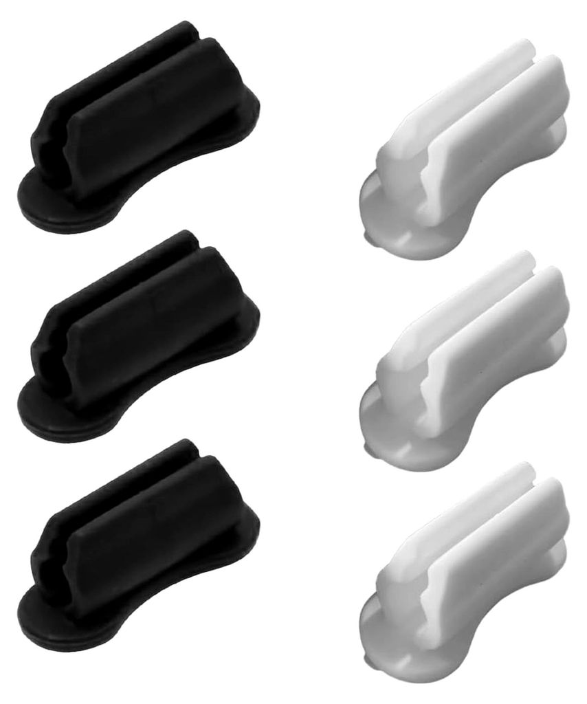 6 Stück selbstklebende Stifthalter für die Wand, Schreibtisch-Organizer, Silikon-Stifthalter für Klemmbrett, Marker-Halter, Schreibtischzubehör...