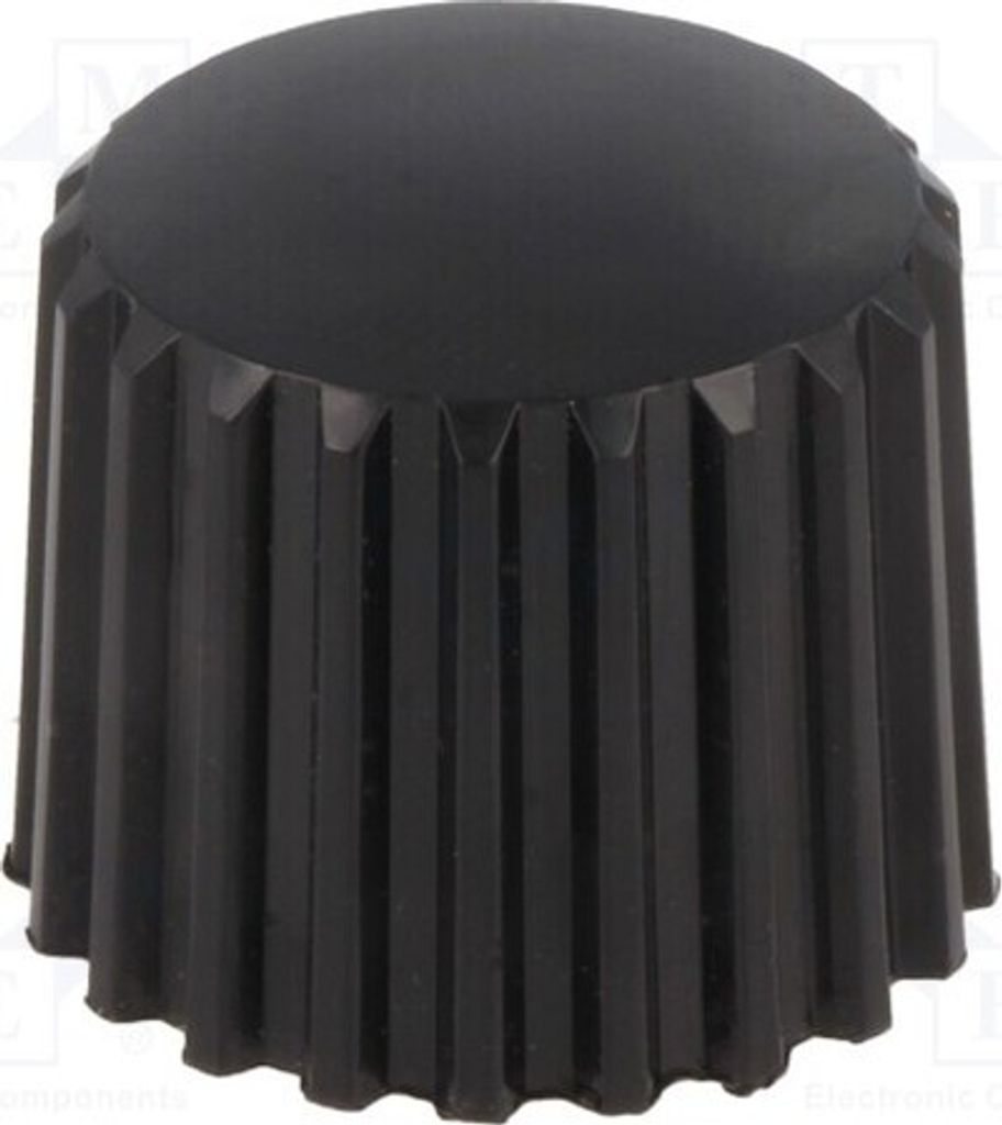 2x Drehknopf ohne Anzeige ØAchse: 6mm Ø20x16mm A1321160 Drehknöpfe für Dreotenti